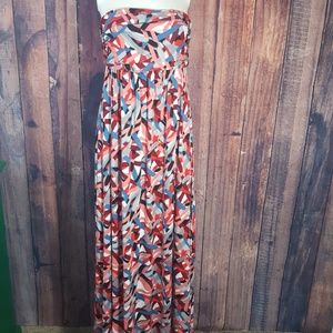 Bandeau Top Maxi Dress